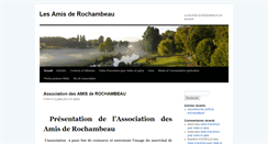 Desktop Screenshot of lesamisderochambeau.org